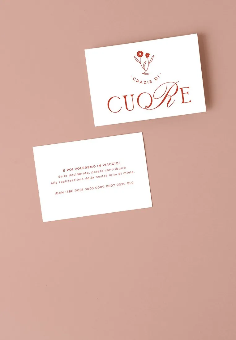 Biglietto Lista nozze
