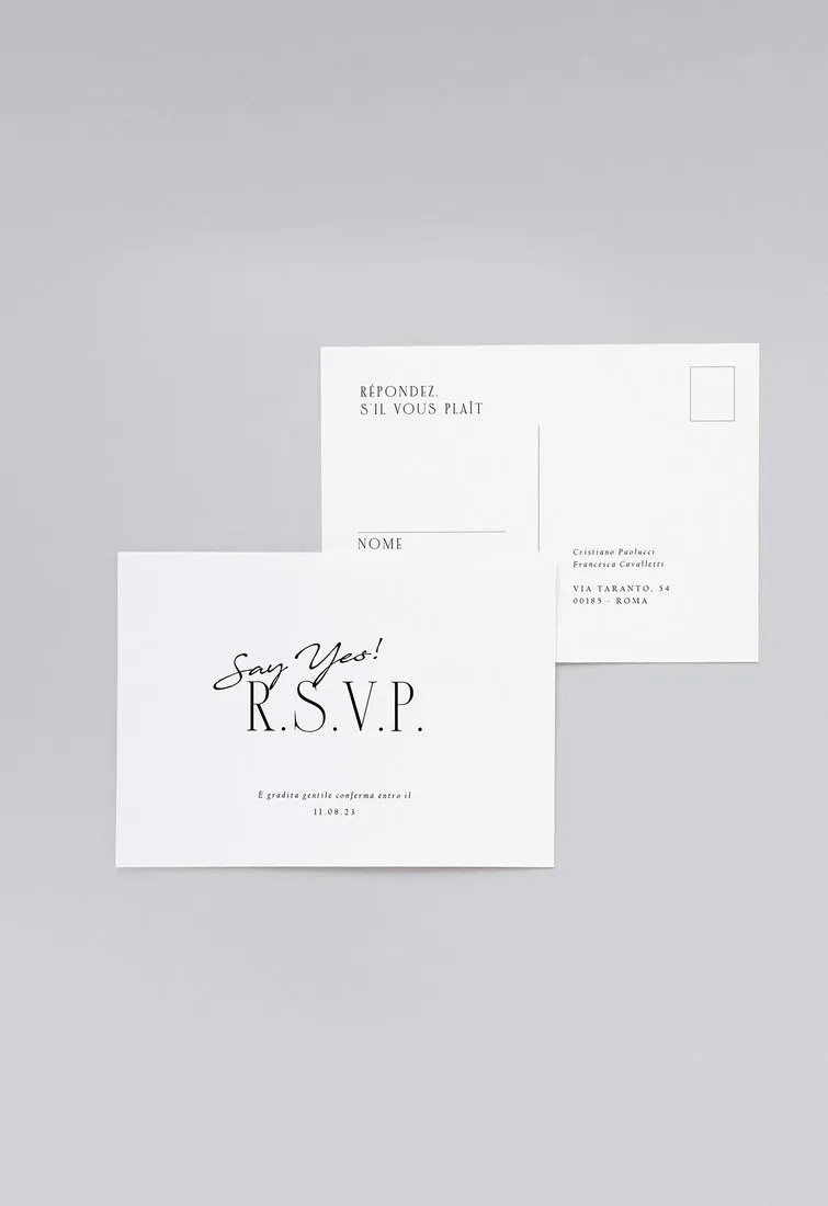 Biglietto RSVP
