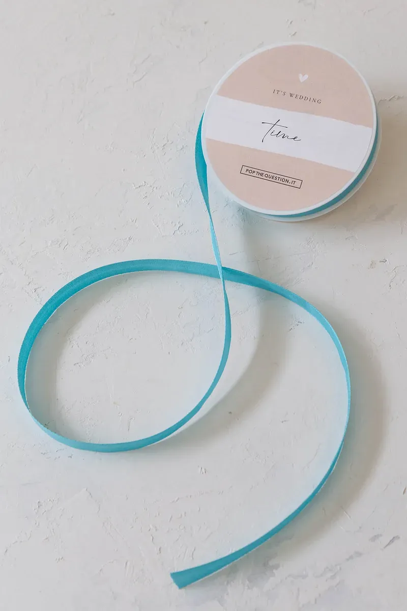 Nastrino Azzurro in Cotone (20 Metri)