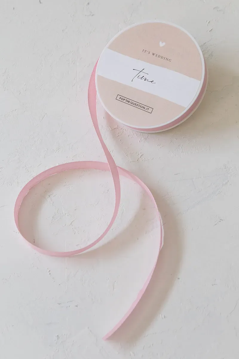 Nastrino Pink in Cotone (20 Metri)