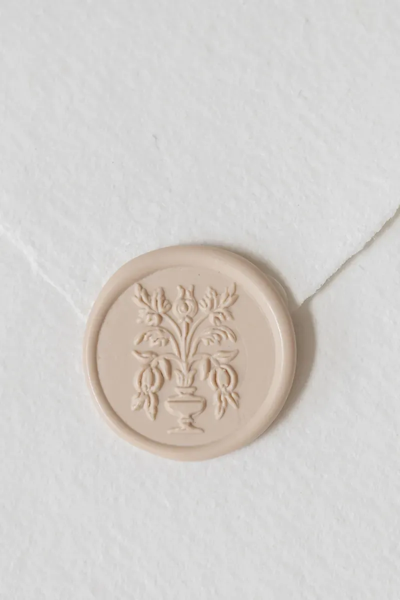 Sigillo in Ceralacca disegno Vaso