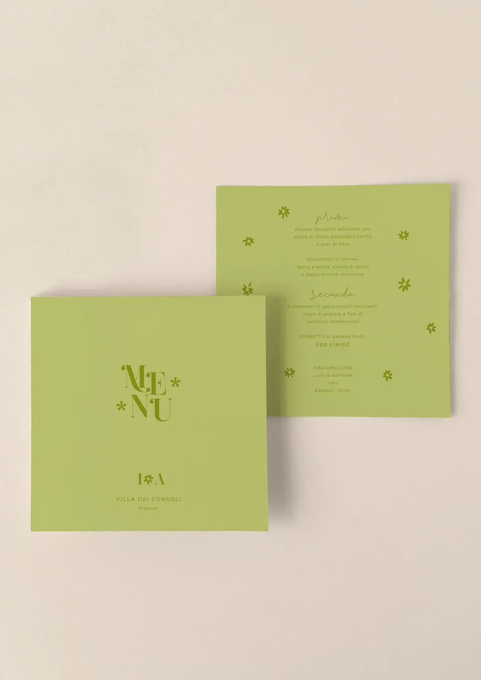 Menu Quadrato