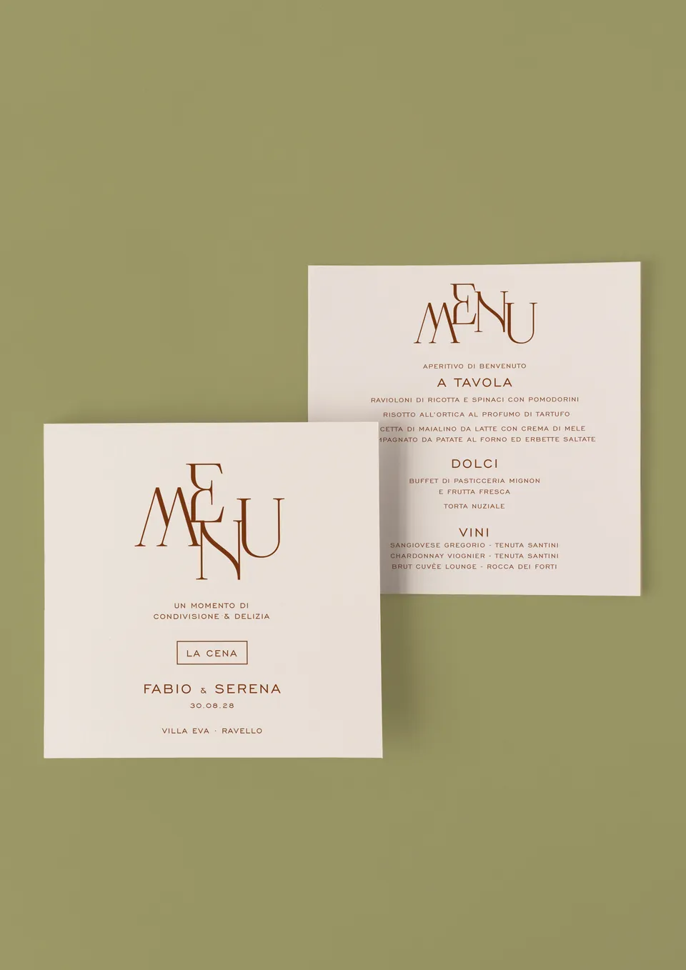 Menu Quadrato