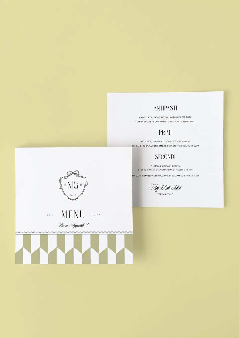 Menu Quadrato