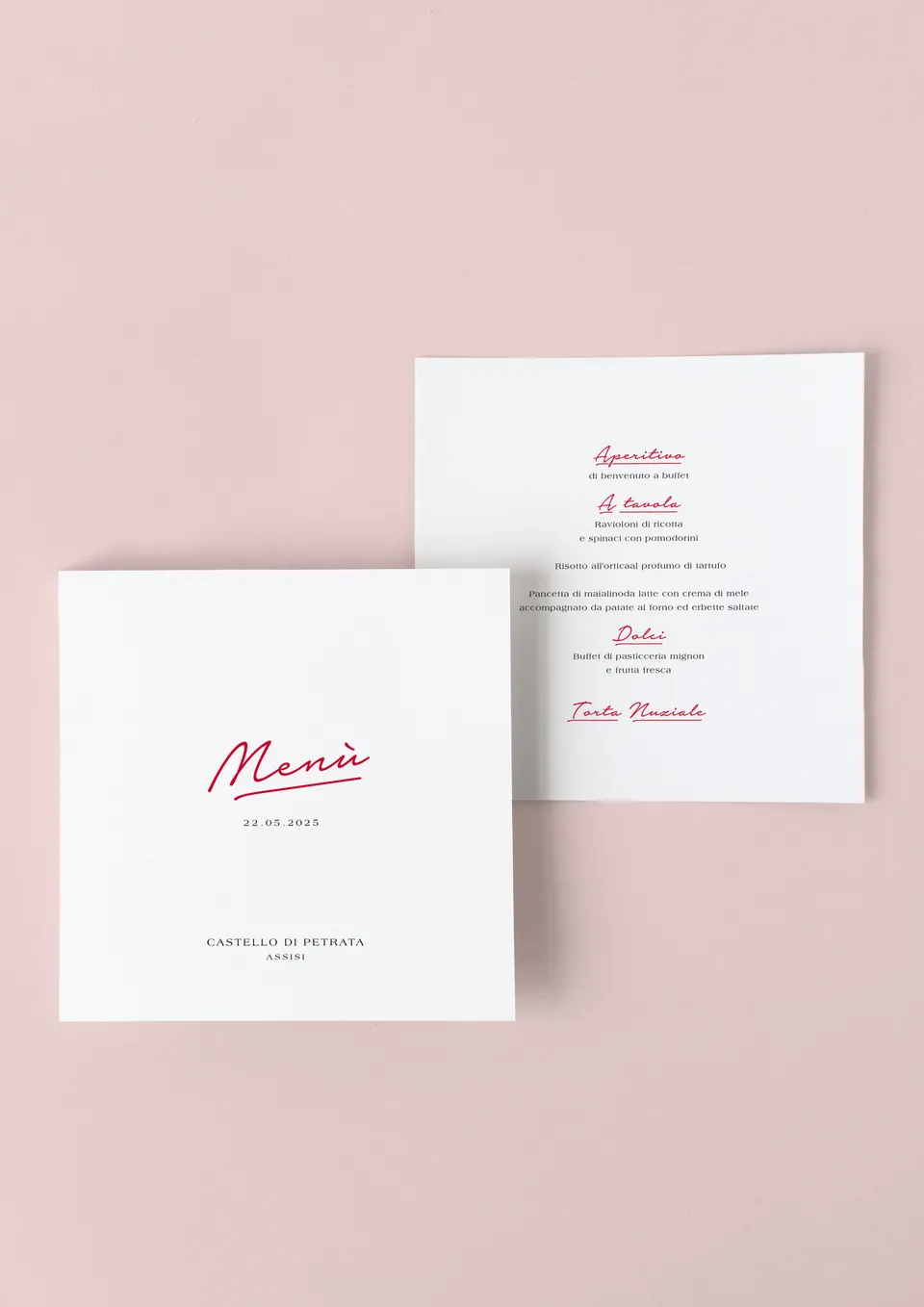 Menu Quadrato