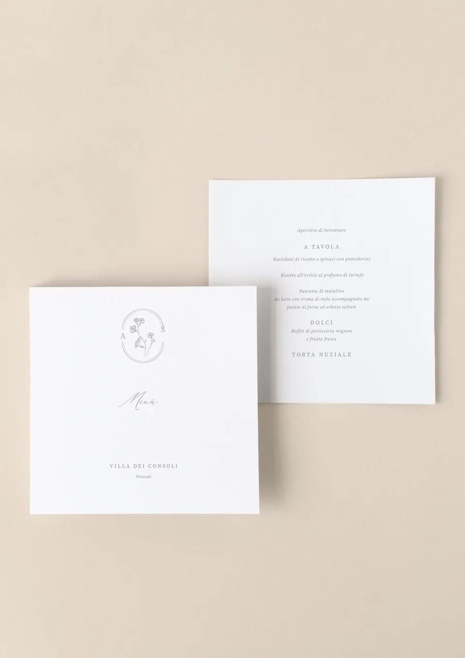 Menu Quadrato
