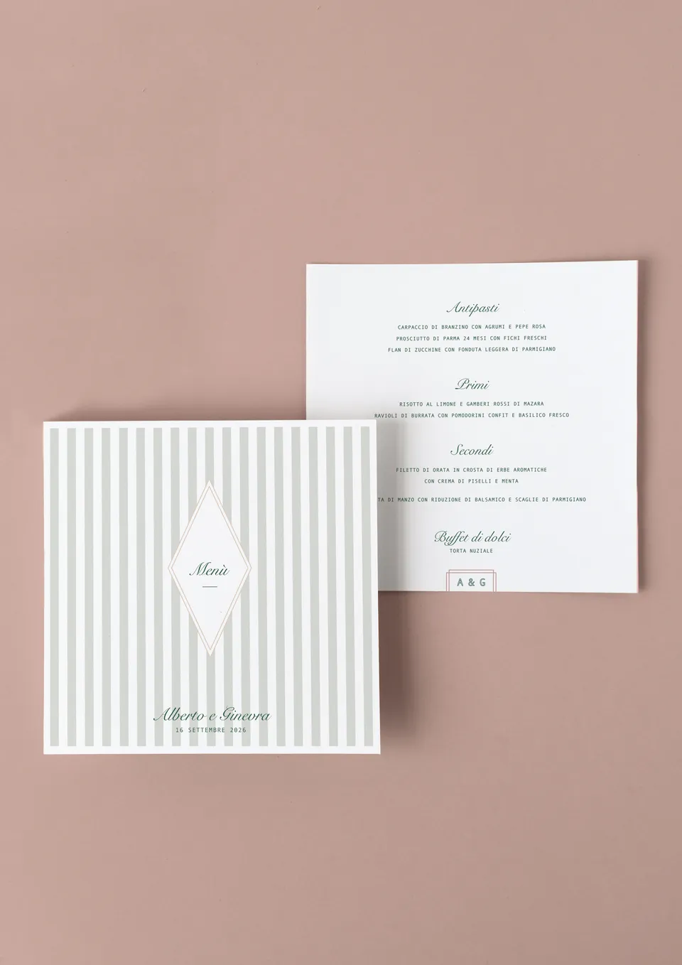 Menu Quadrato