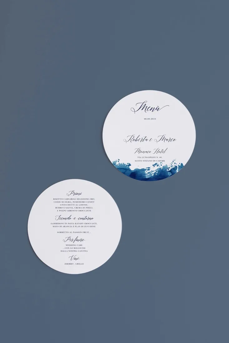 Menu Tondo