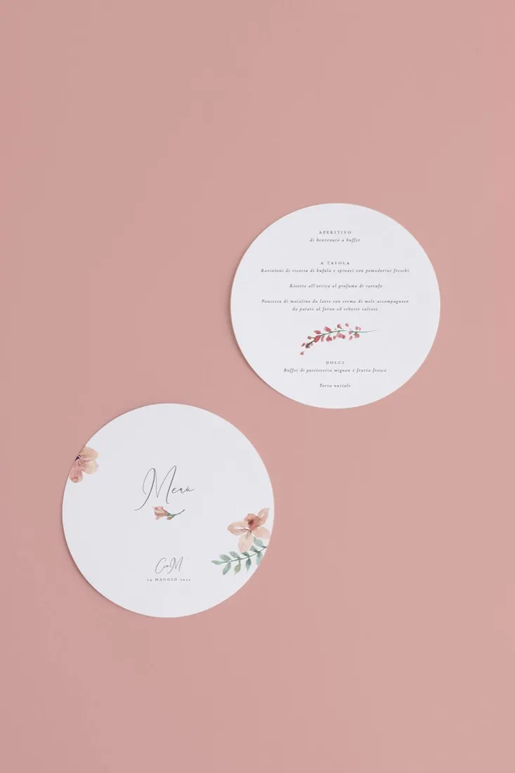 Menu Tondo Stile Autumn is the new spring