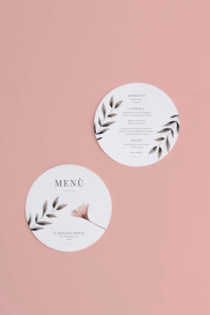 Menu Tondo