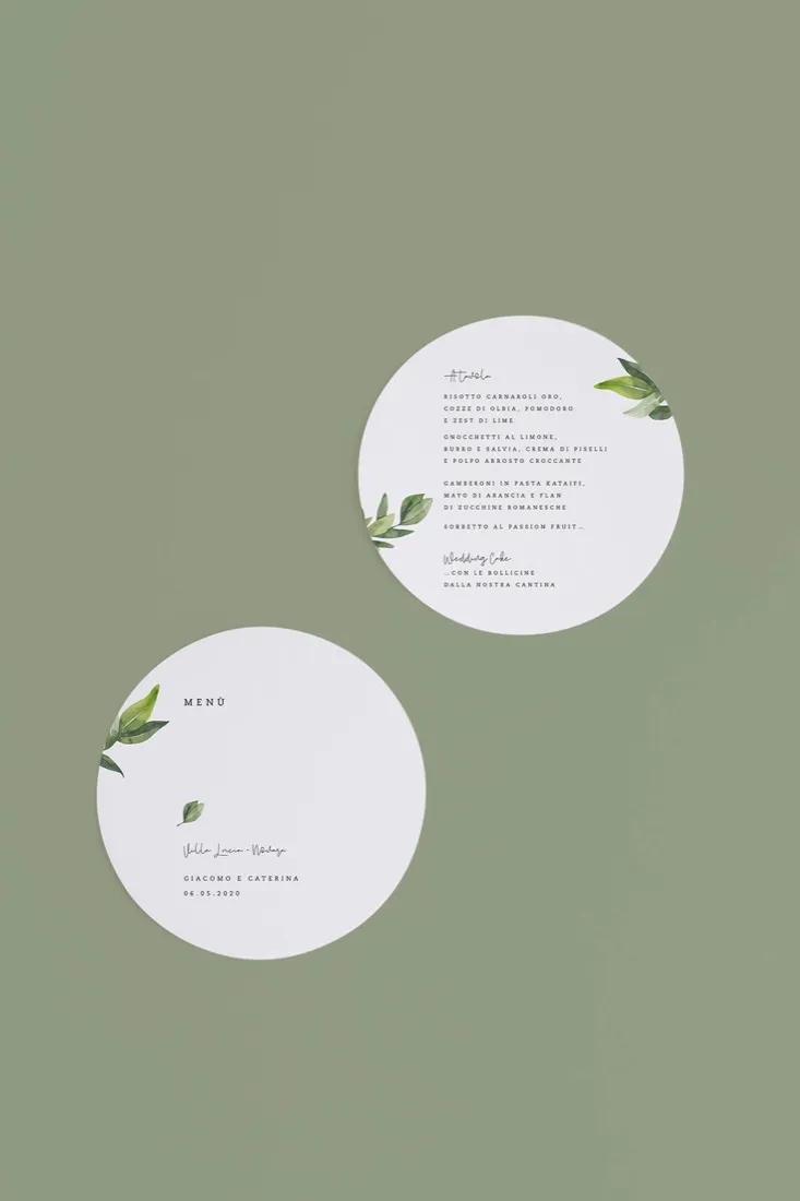 Menu Tondo