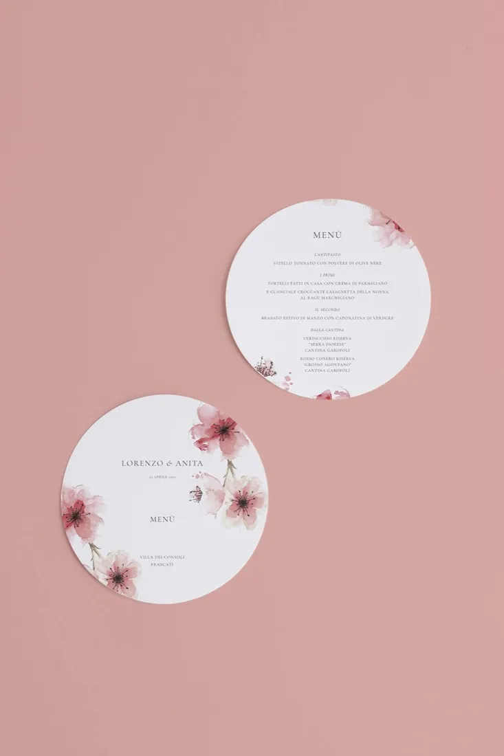 Menu Tondo