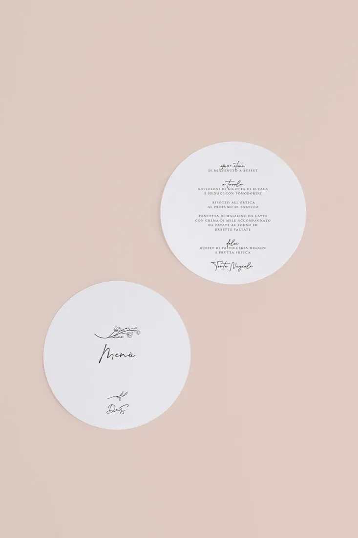 Menu Tondo