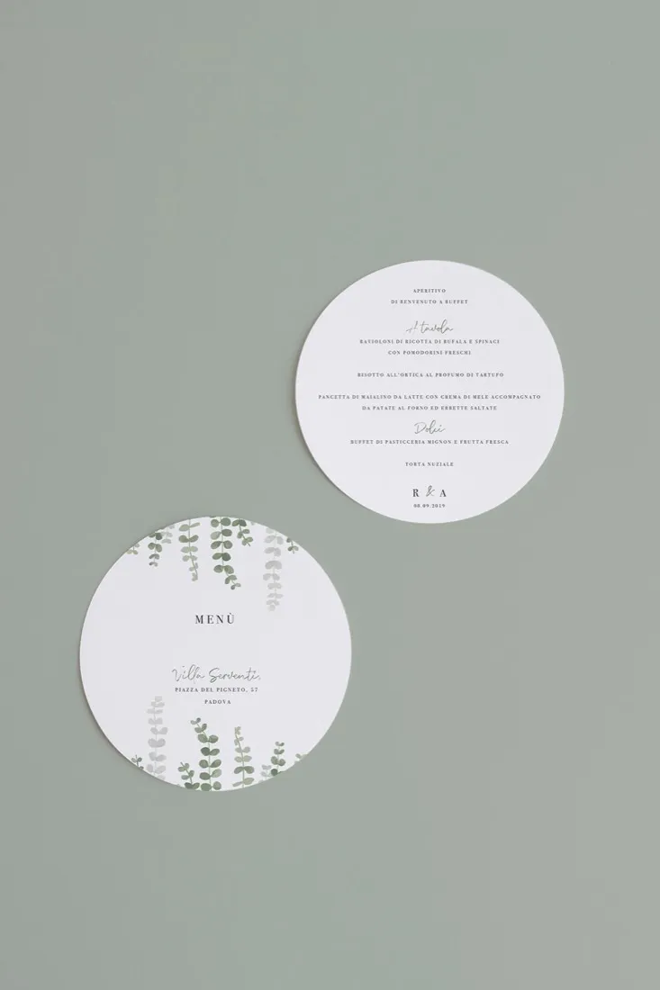 Menu Tondo
