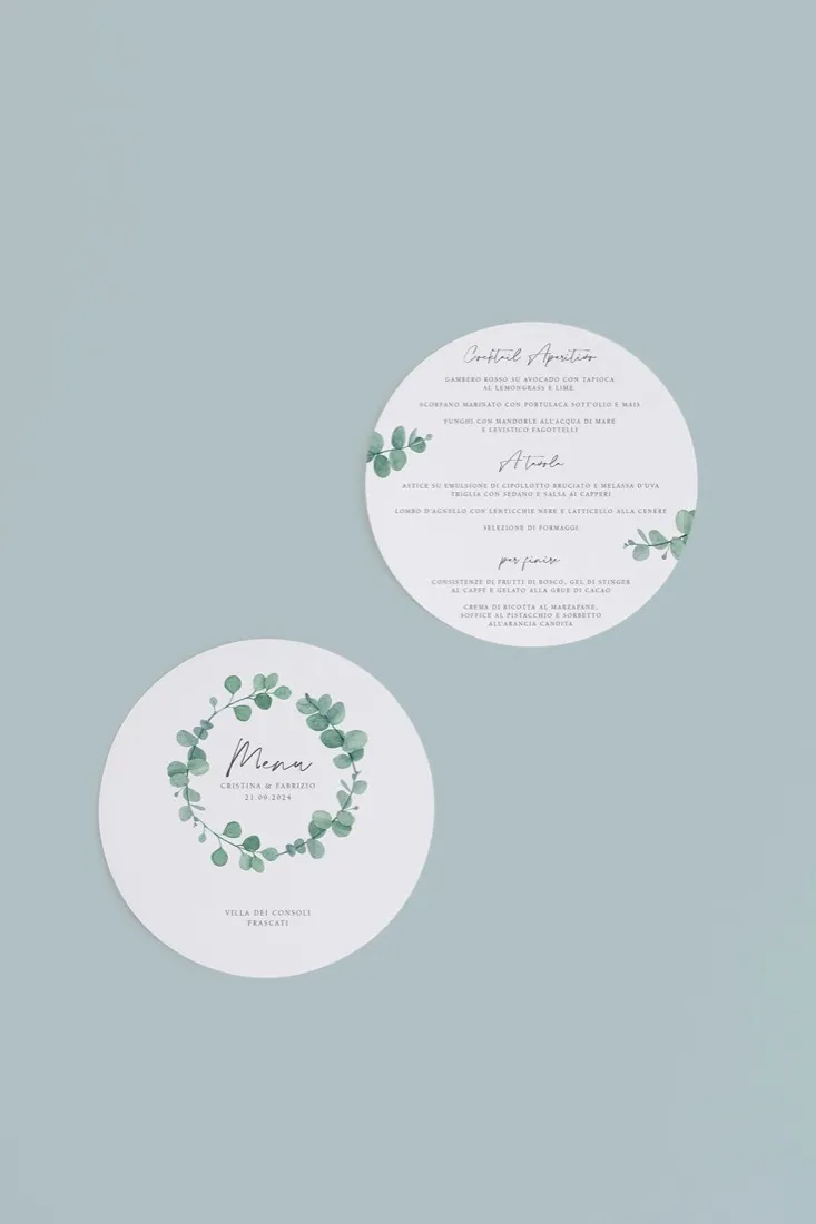 Menu Tondo