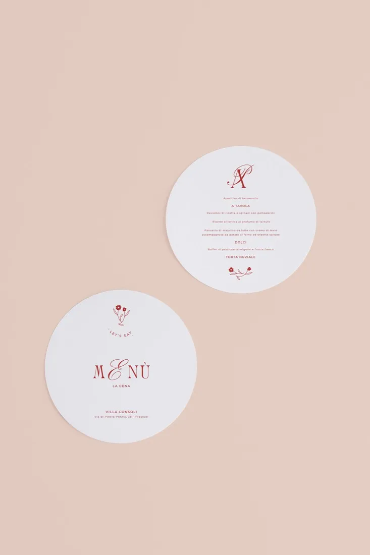 Menu Tondo