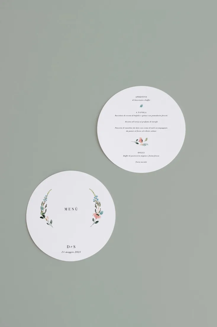 Menu Tondo