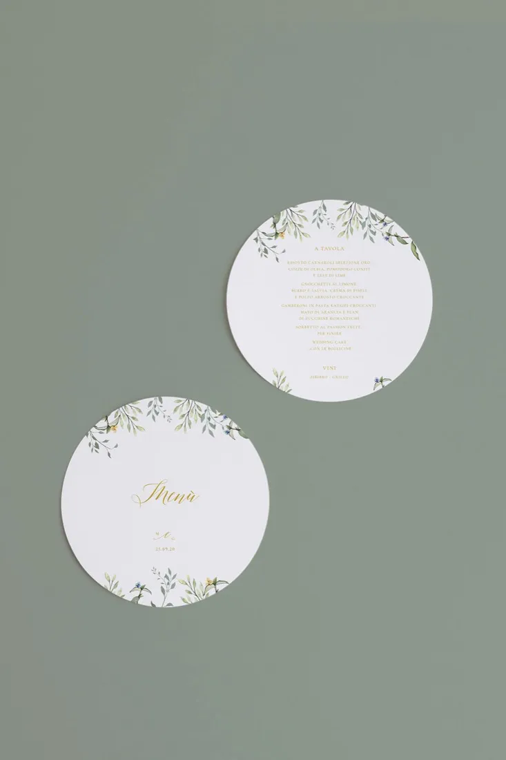 Menu Tondo