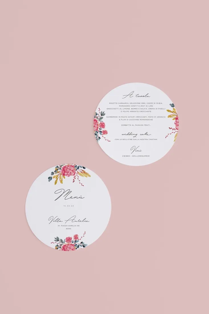 Menu Tondo