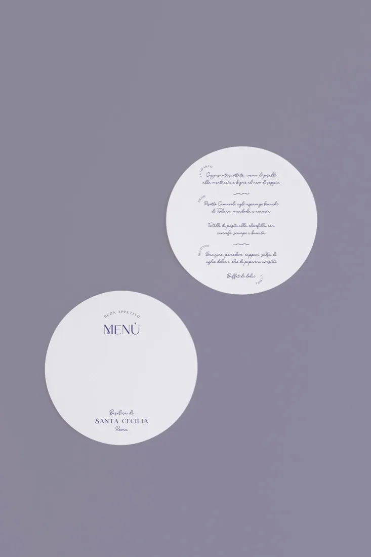 Menu Tondo