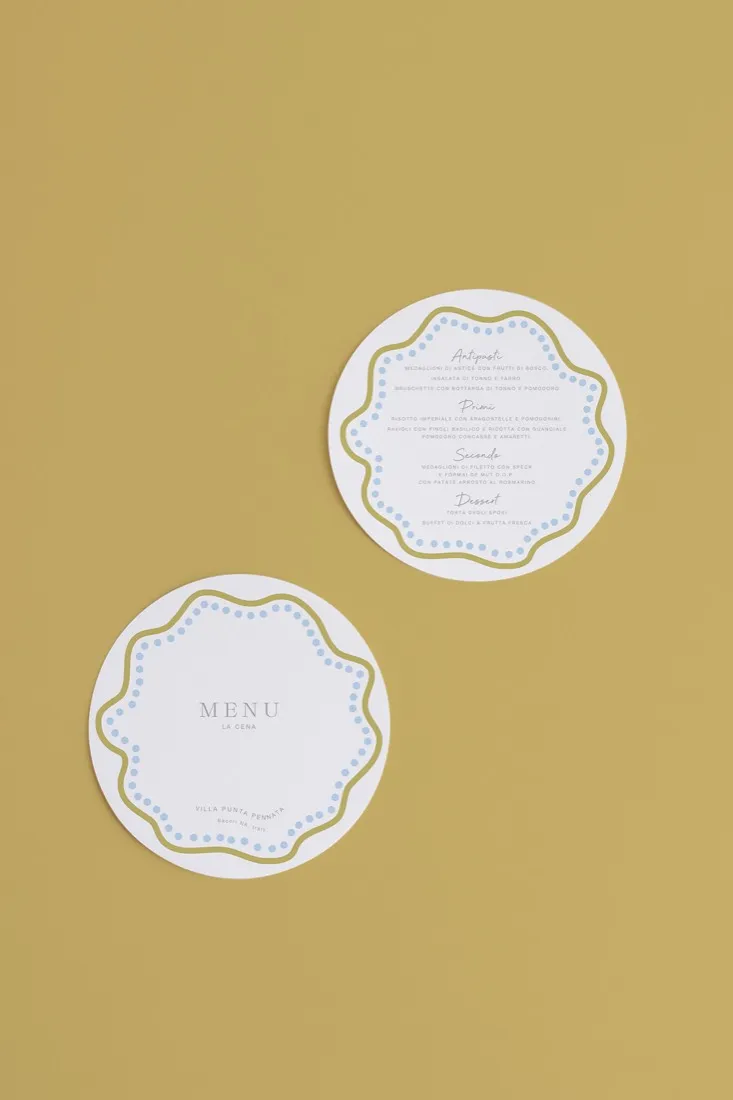 Menu Tondo