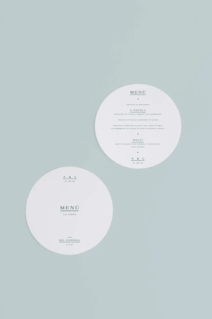 Menu Tondo