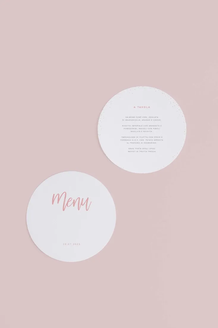 Menu Tondo