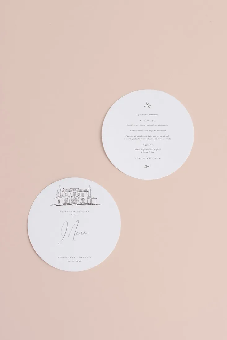 Menu Tondo