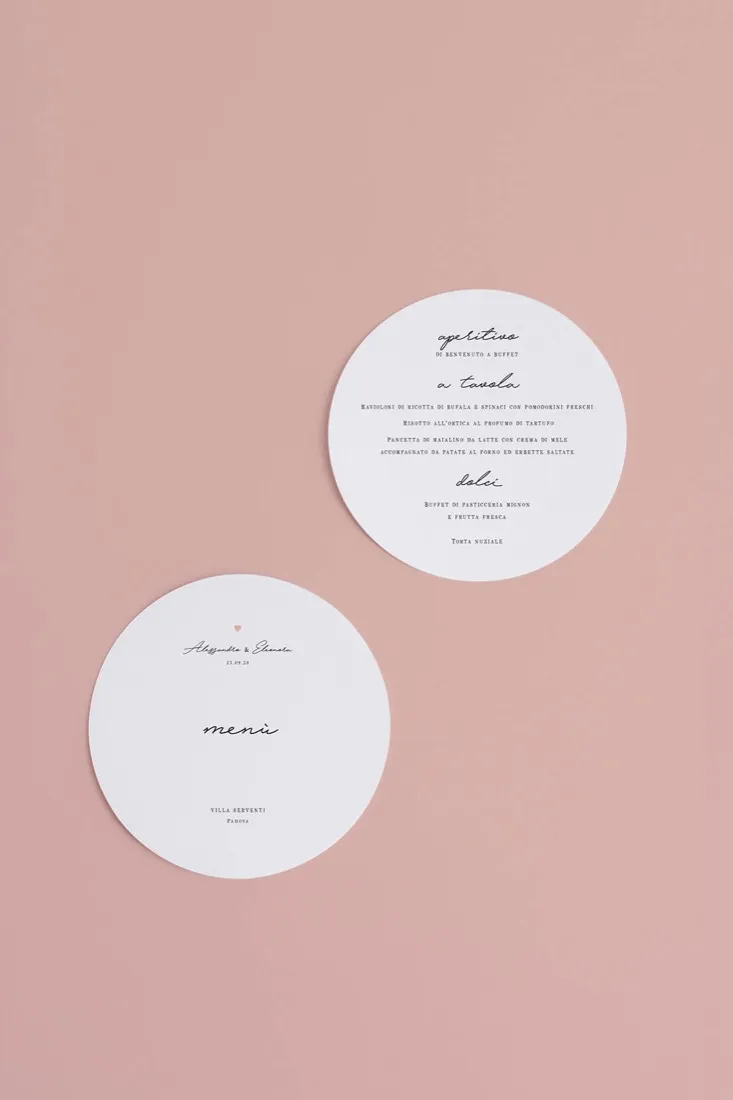 Menu Tondo
