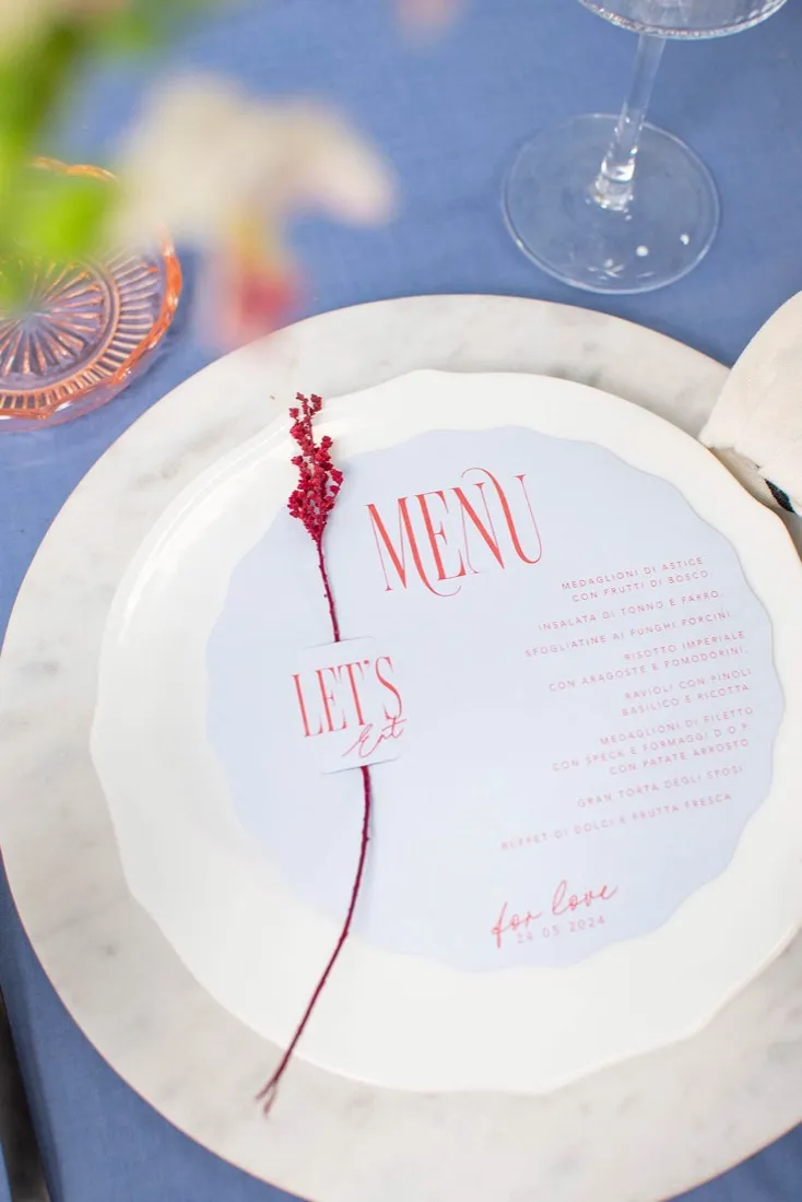 Menu Tondo