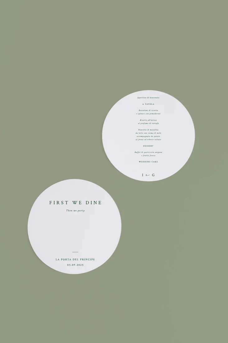 Menu Tondo