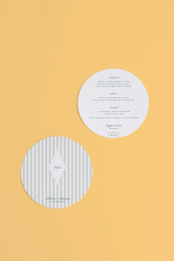 Menu Tondo