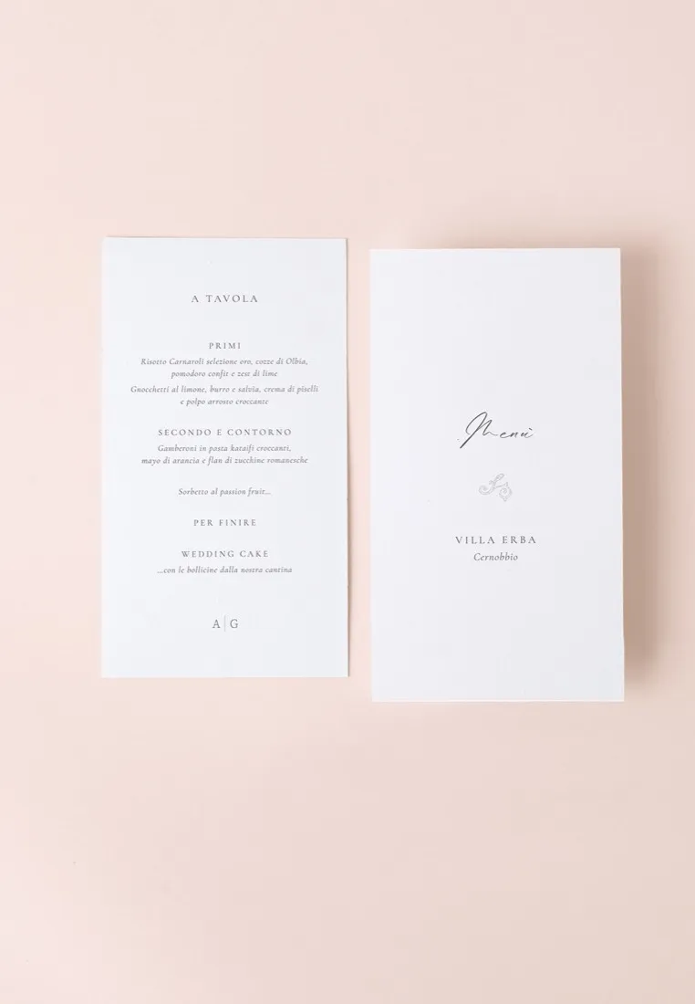 Menu Verticale