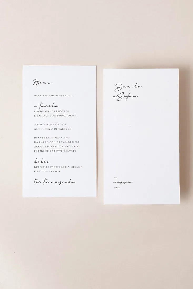 Menu Verticale