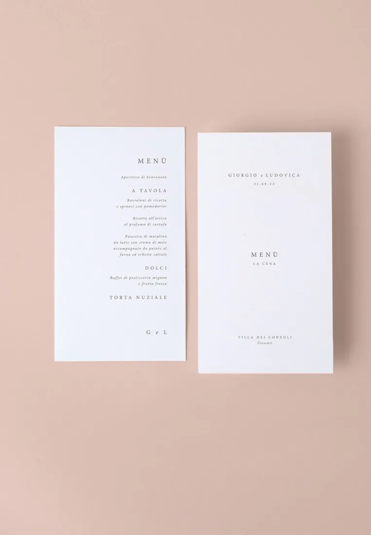 Menu Verticale