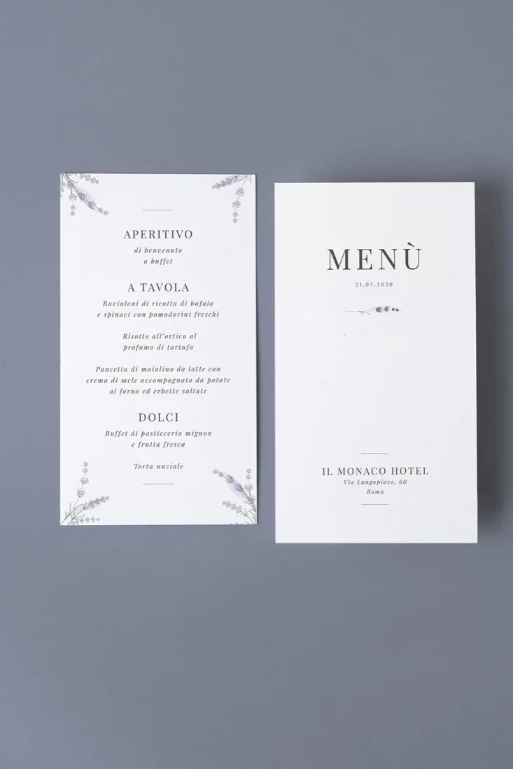 Menu Verticale