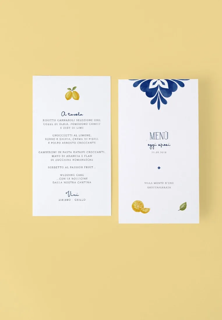 Menu Verticale