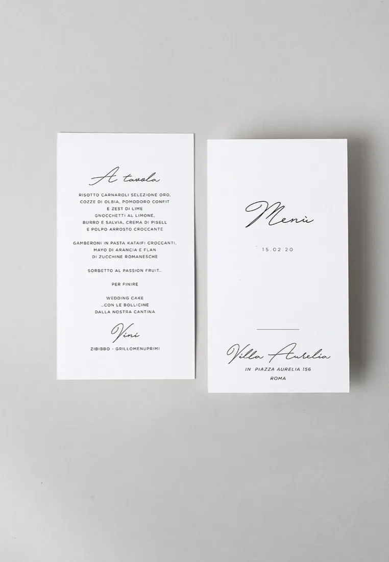 Menu Verticale