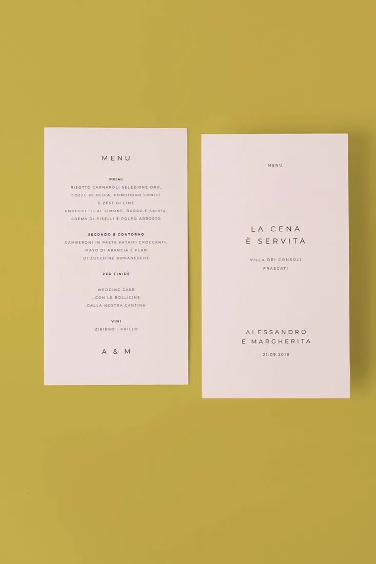 Menu Verticale