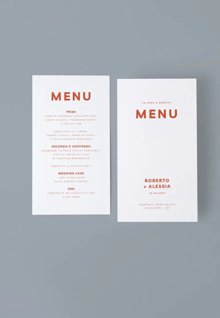 Menu Verticale