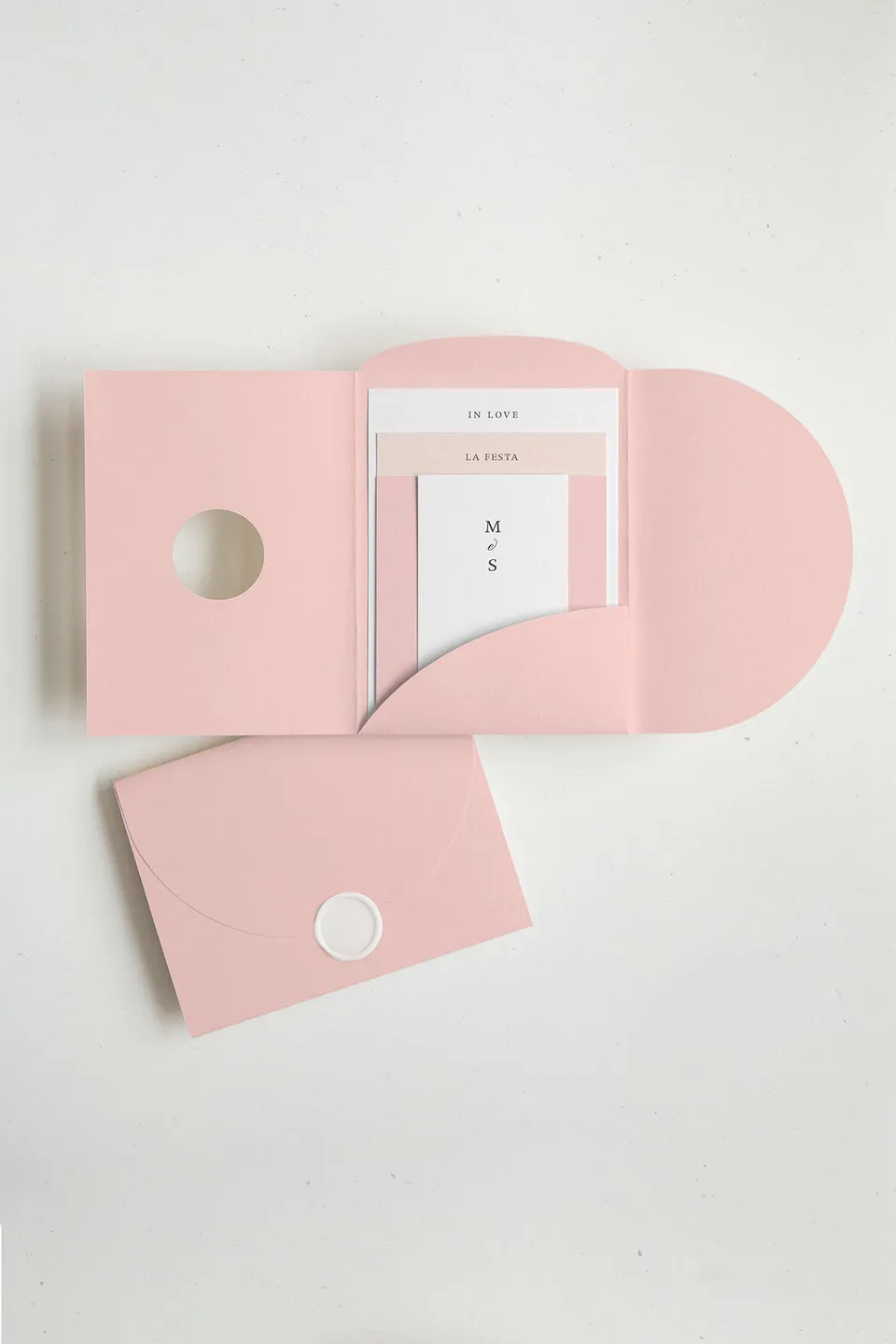 Partecipazione Cofanetto Pocket Fold Rounded