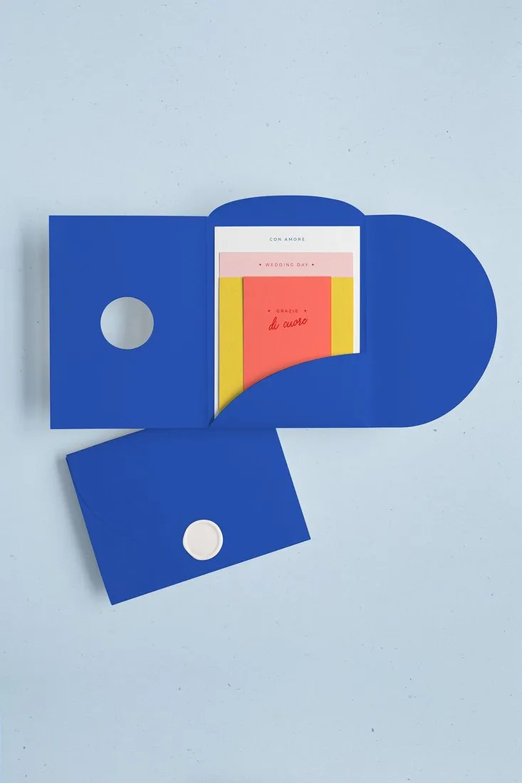 Partecipazione Cofanetto Pocket Fold Rounded