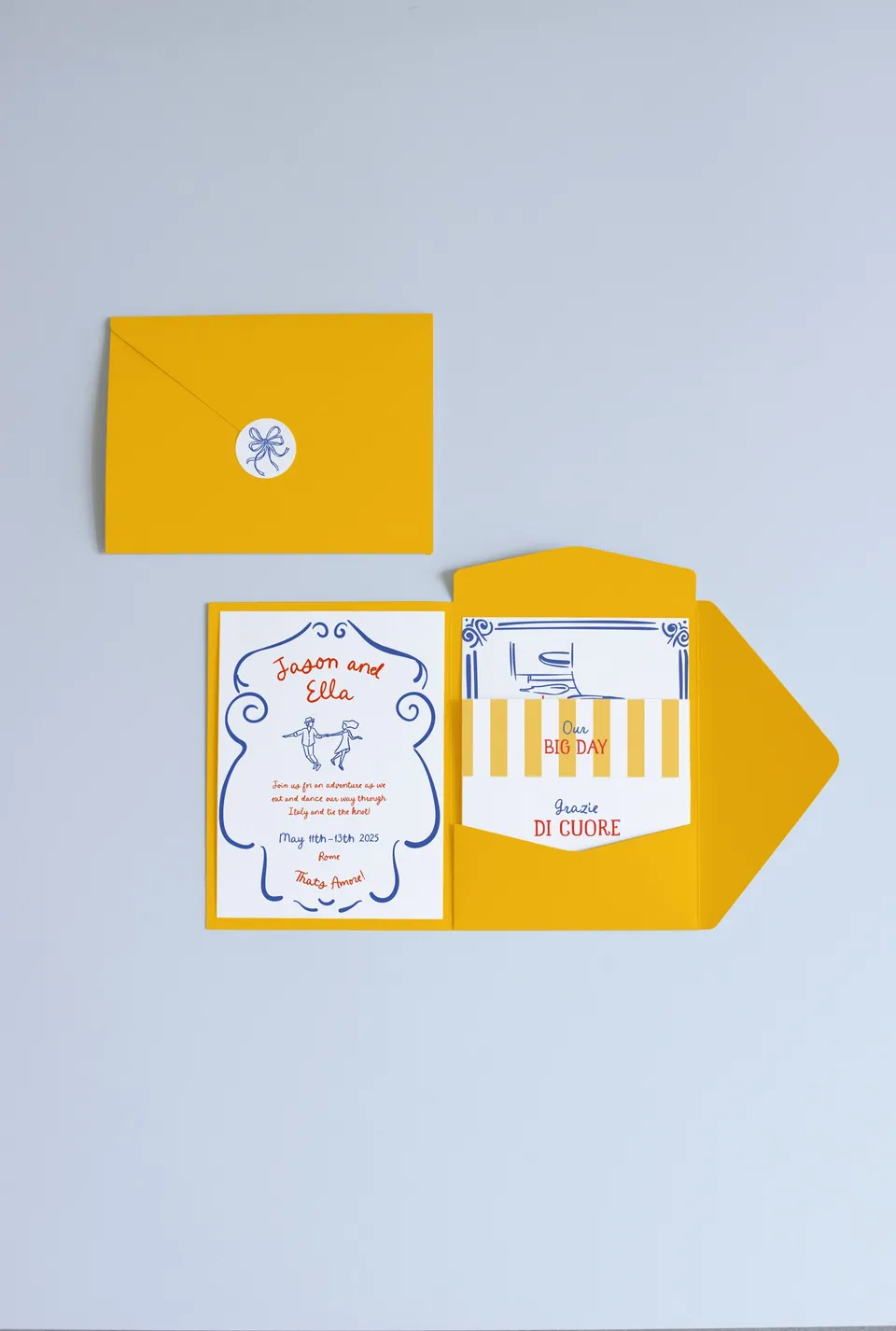 Partecipazione Cofanetto Pocket Fold
