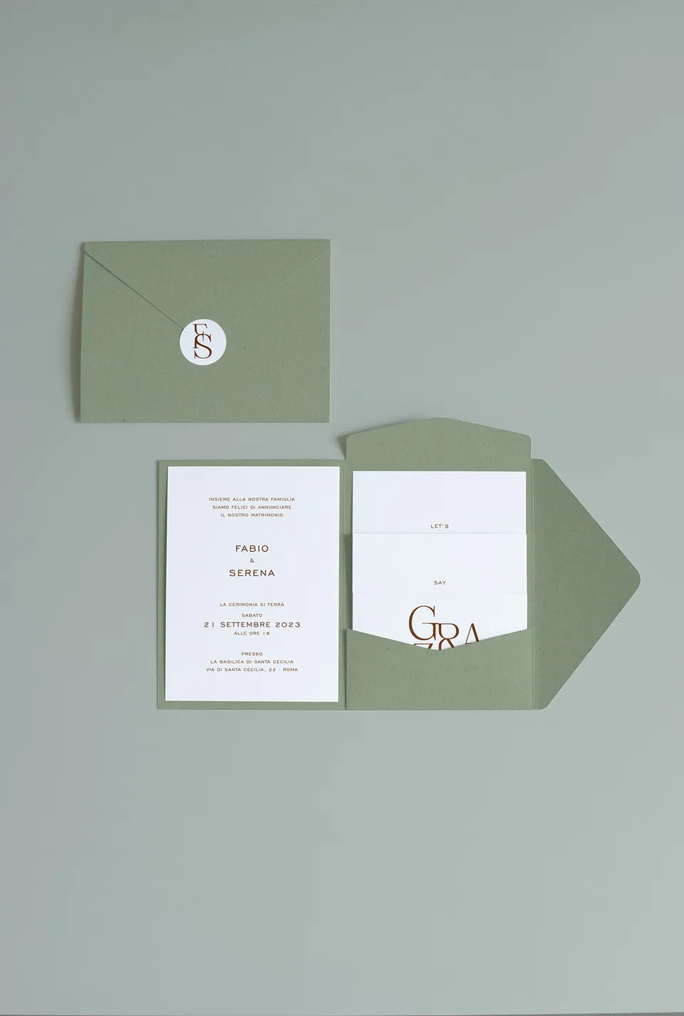 Partecipazione Cofanetto Pocket Fold