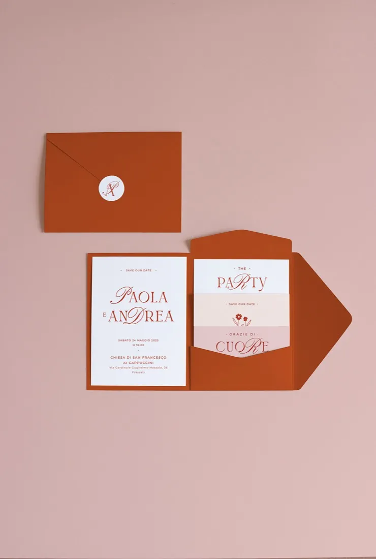 Partecipazione Cofanetto Pocket Fold