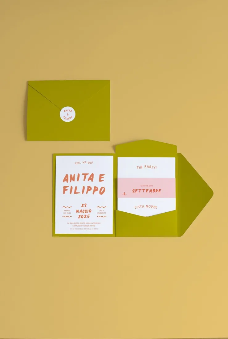 Partecipazione Cofanetto Pocket Fold