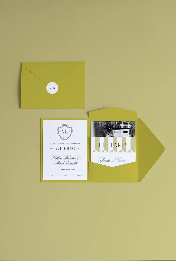 Partecipazione Cofanetto Pocket Fold