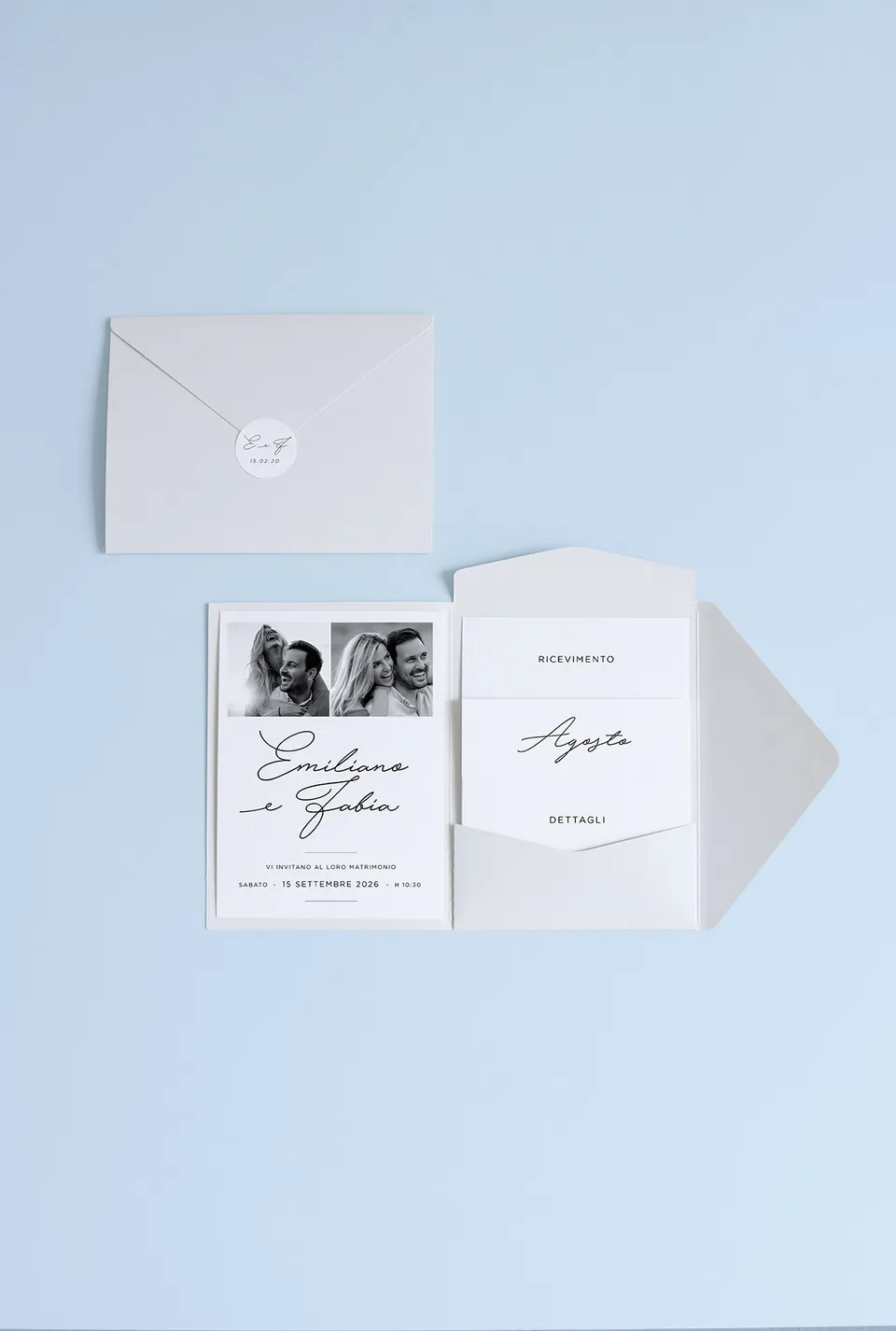 Partecipazione Cofanetto Pocket Fold