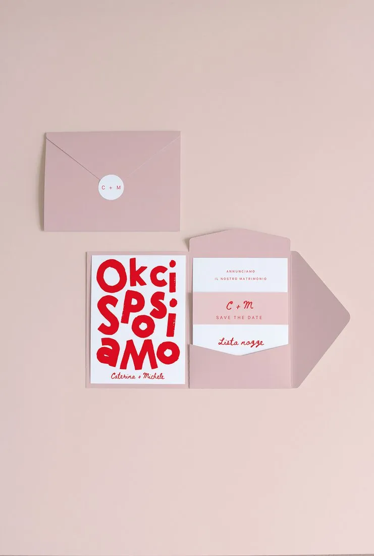 Partecipazione Cofanetto Pocket Fold
