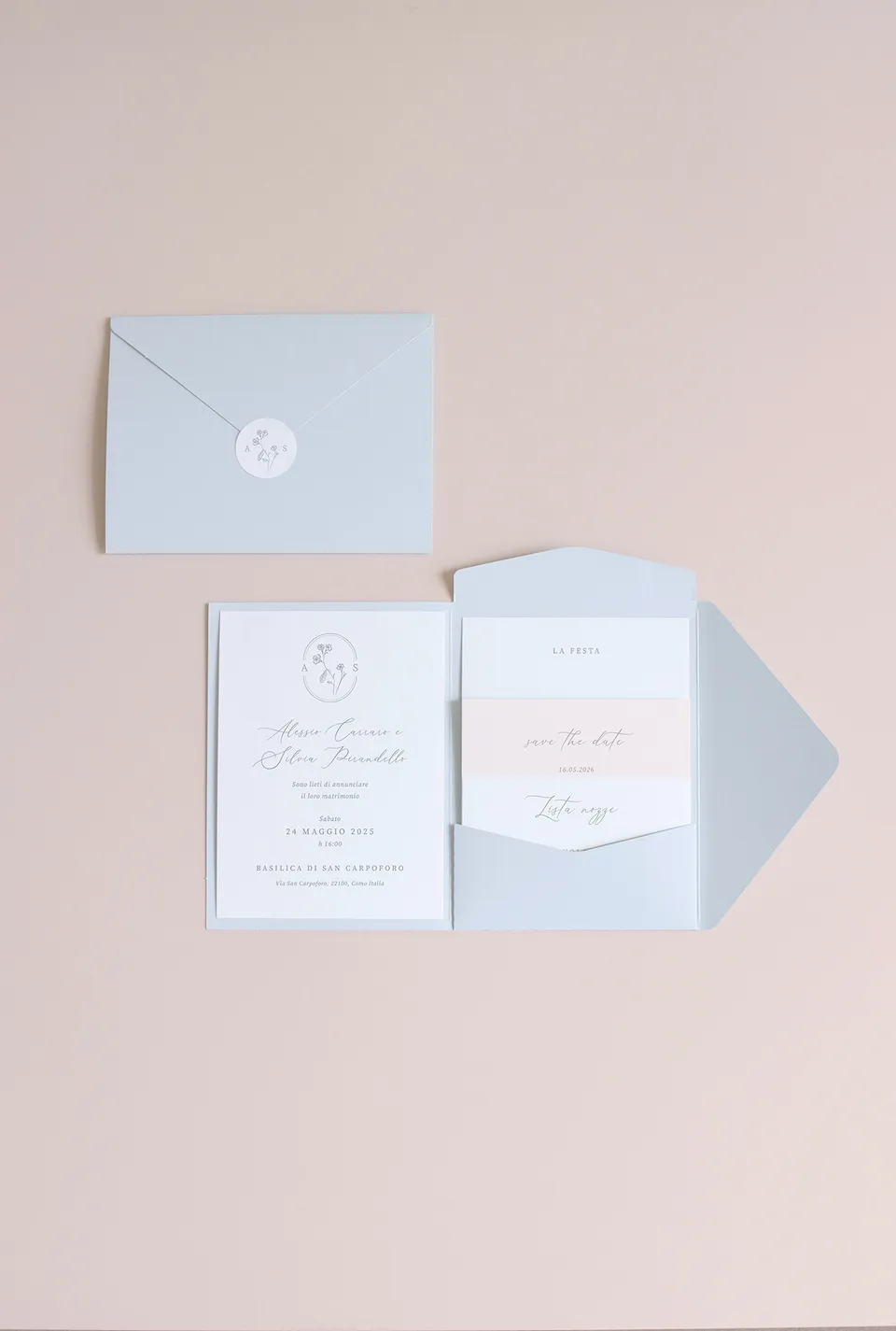 Partecipazione Cofanetto Pocket Fold
